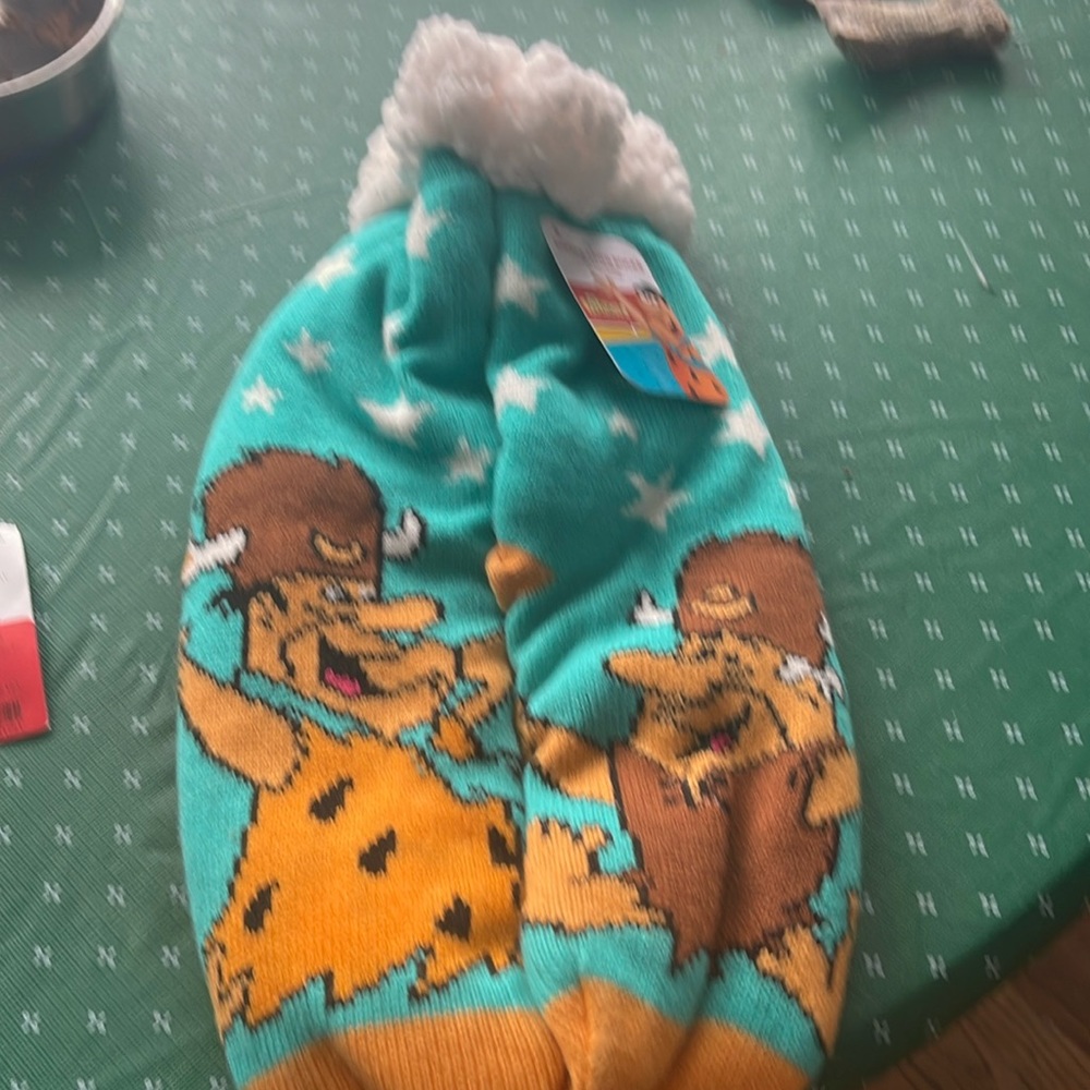 Flinstone Sherpa lined socks